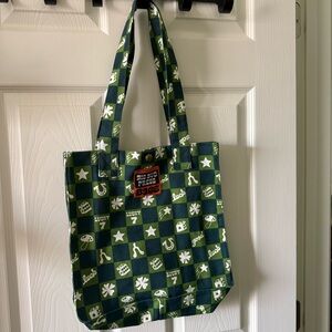 Big Bud Press Green Lucky Print Tote Bag